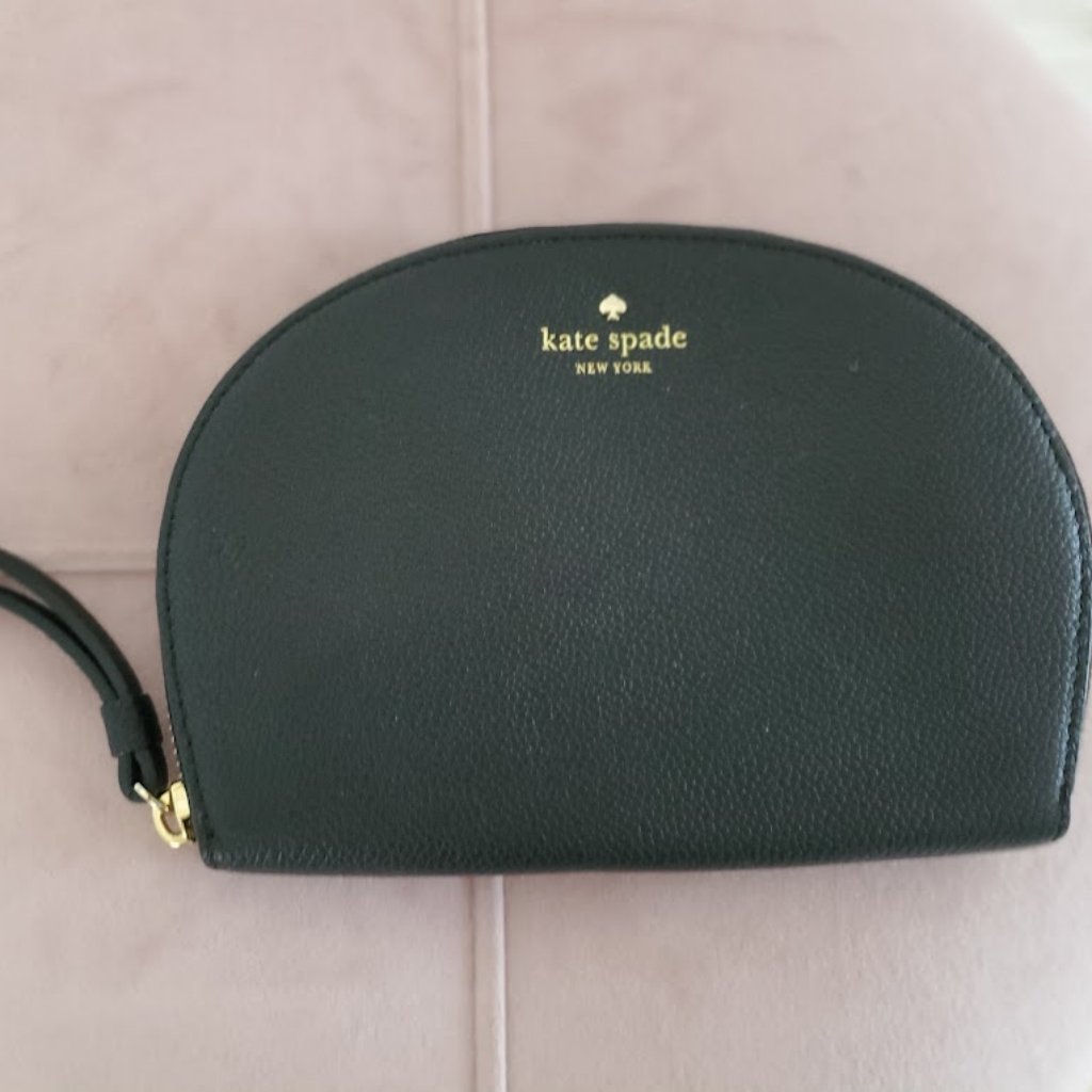 Kate Spade Half Moon Jackson Wristlet Black